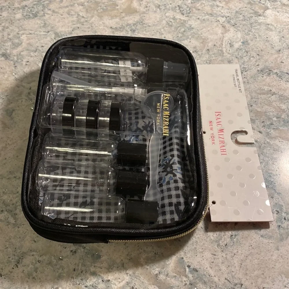 Isaac  Mizrahi  Travel Bottle Kit